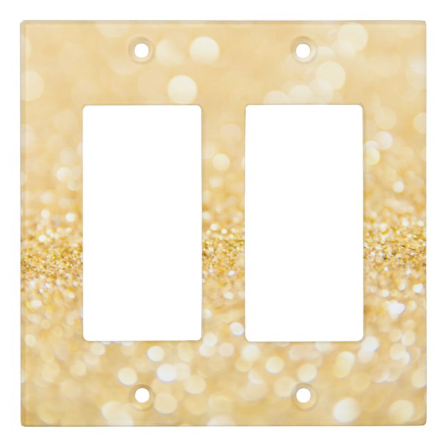Minimal Glitter Light Switch Covers (Front)