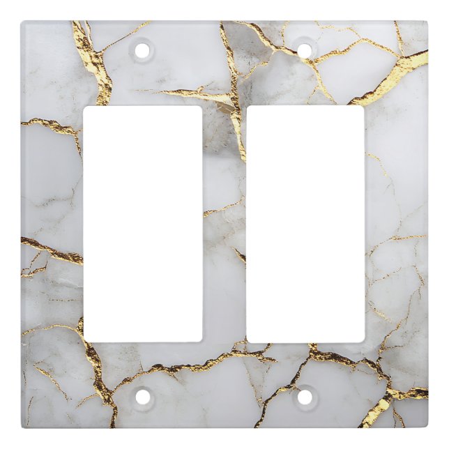 Minimal Glitter Light Switch Covers (Front)