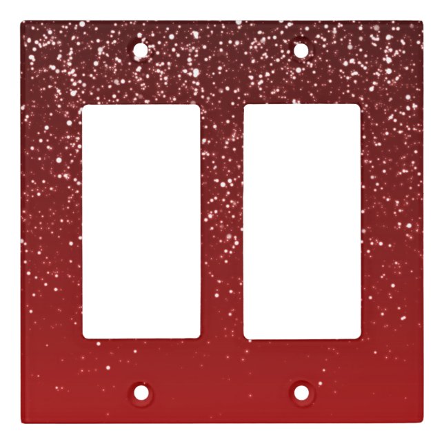 Minimal Glitter Light Switch Covers (Front)