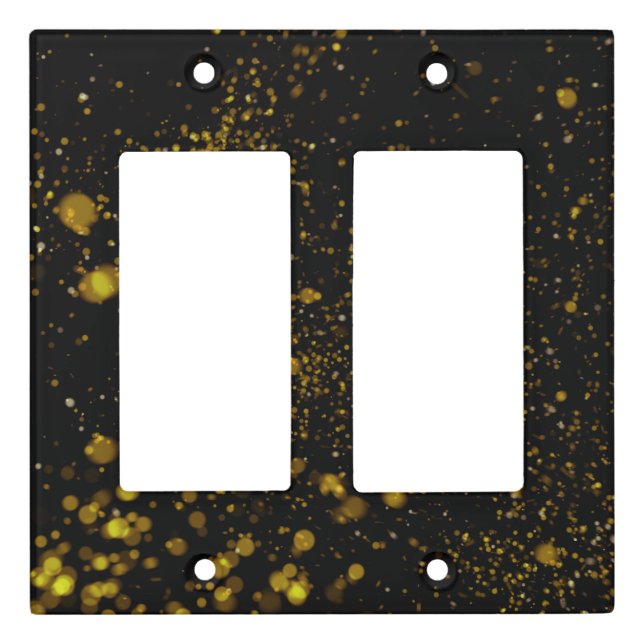 Minimal Glitter Light Switch Covers (Front)