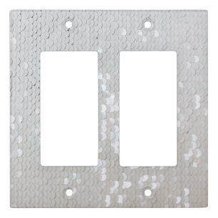 Minimal Glitter Light Switch Covers