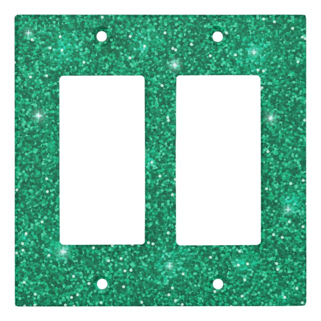 Minimal Glitter Light Switch Covers (Front)