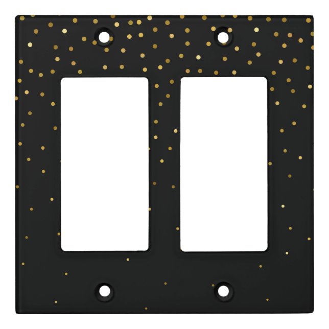 Minimal Glitter Light Switch Covers (Front)