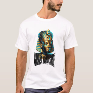 Minimal Gold Logo T-Shirt – Luxury Streetwear