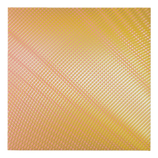 Minimal Gradient Pattern. Duo Tone Cover Design. G Faux Canvas Print (Front)