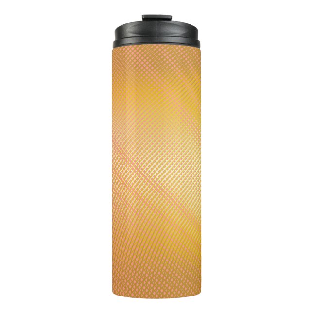 Minimal Gradient Pattern. Duo Tone Cover Design. G Thermal Tumbler (Front)