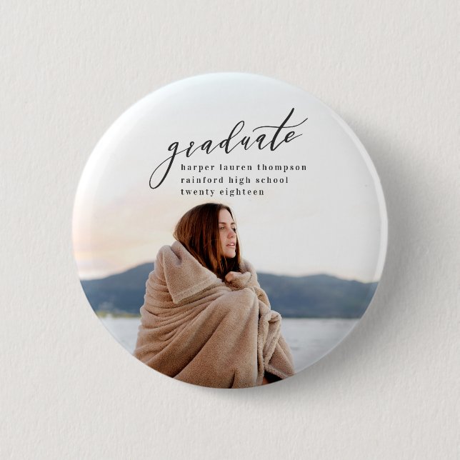 MINIMAL GRADUATION BUTTON (Front)