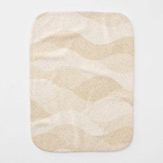 Minimal Grain Texture ,Soft, Neutral pattern Baby Burp Cloth