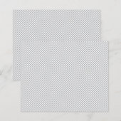 Minimal Grey Polka Dot Pattern  (Front/Back)