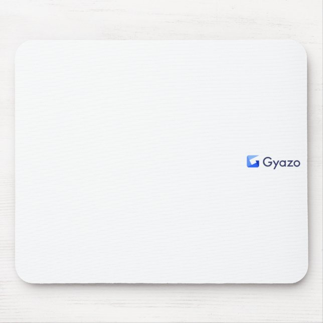 Minimal Gyazo Mousepad (Front)