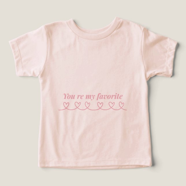 Minimal Heart Arrow Valentine T-Shirt Toddler T-shirt (Design Front)