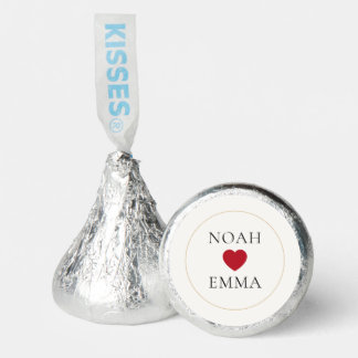 Minimal Heart Candy Wedding Favor