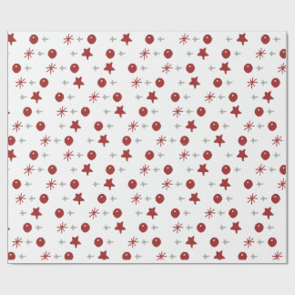 Minimal Holiday Cheer Pattern Wrapping Paper