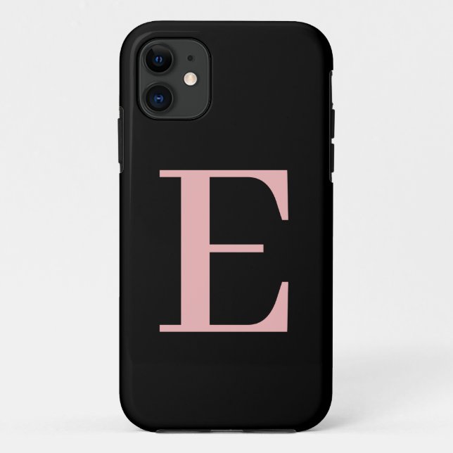 Minimal initial cleanline modern Case-Mate iPhone case (Back)