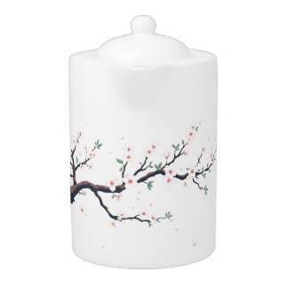 Minimal Japanese Tree Branch Teapot
