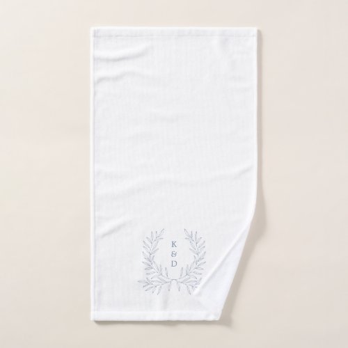 Minimal Laurel Formal Wedding K310 Hand Towel