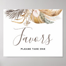 Minimal Leaf Boho Floral Wedding