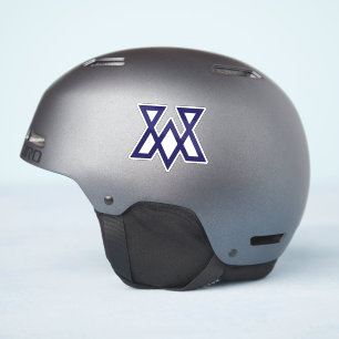 Minimal Letter VA Classic  Sticker