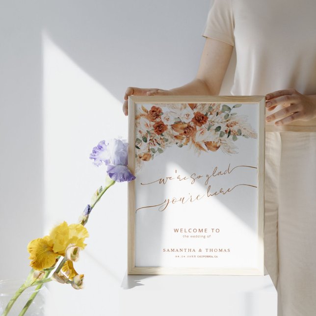 Minimal Light Ivory Modern Wedding Welcome Sign (Creator Uploaded)