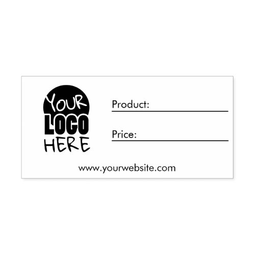 Minimal Logo Price and Product Self_inking Stamp