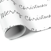 Christmas Wrapping Paper Black and White Christmas Wrapping Paper
