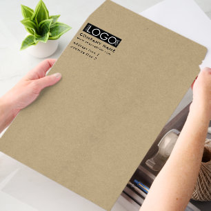 Minimal Minimalist Business Business Logo Kraft Envelope Mailers