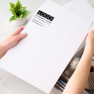 Minimal Minimalist Business Business Logo White Envelope Mailers