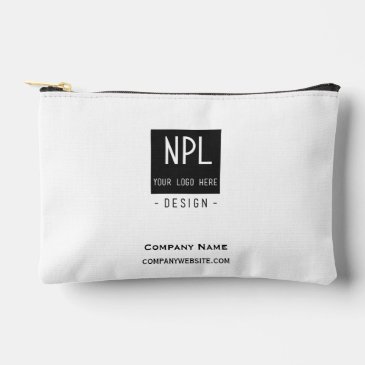 Minimal, Modern Black and White Company or Name