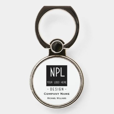 Minimal, Modern Black and White Company or Name 