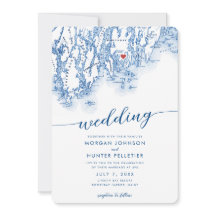 Minimal Modern Boothbay Harbor Maine Map Wedding