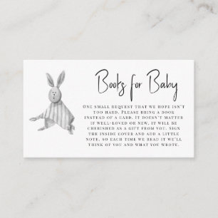 Minimal modern bunny baby shower enclosure