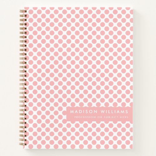 Minimal Modern Dot  Notebook