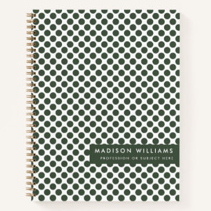 Minimal Modern Dot  Notebook