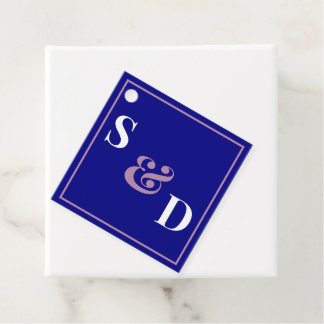 Minimal Modern Editable Wedding Favor Tags