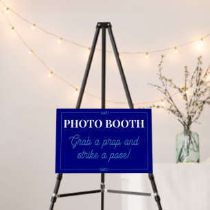 Minimal Modern Editable Wedding Photo Booth Sign
