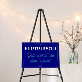 Minimal Modern Editable Wedding Photo Booth Sign