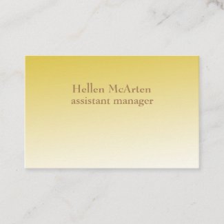 Minimal Modern Professional Business Card