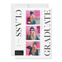 Minimal Modern Stylish | Multi Photo Graduation