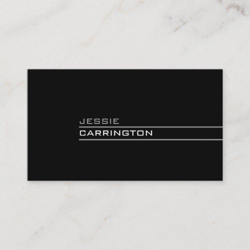Minimal Modern Three Color 3A Business Cards