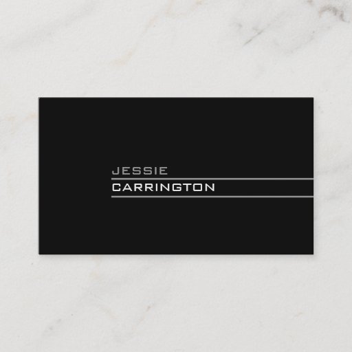 Customizable Minimal Modern Three Color 3A Business Cards
