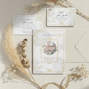 Minimal Modern Wedding Invitation – Elegant JP