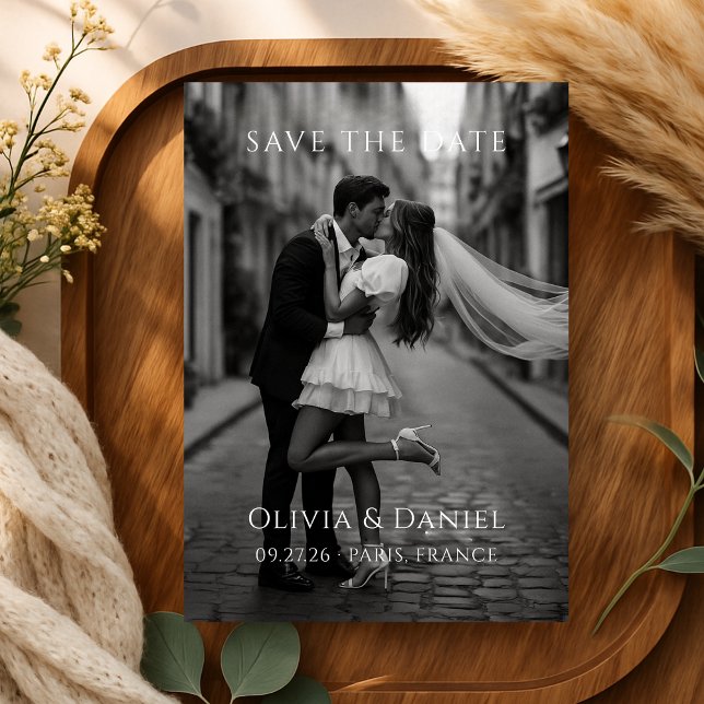Minimal Modern Wedding Save the Date (Creator Uploaded)