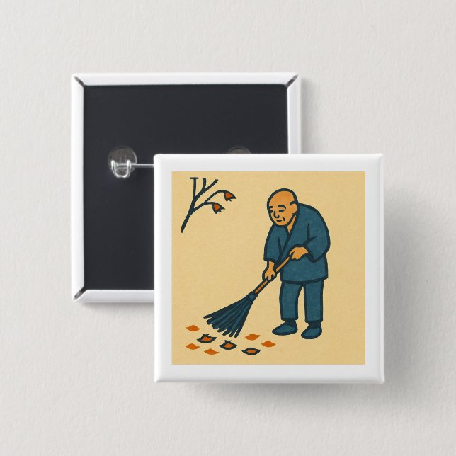 Minimal Moments of Daily Life Button (Front & Back)