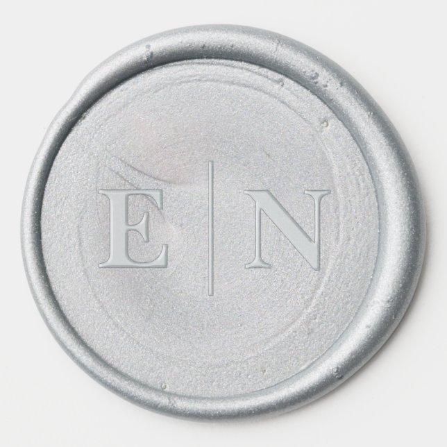 Minimal Morden  Wax Seal Sticker (Front)