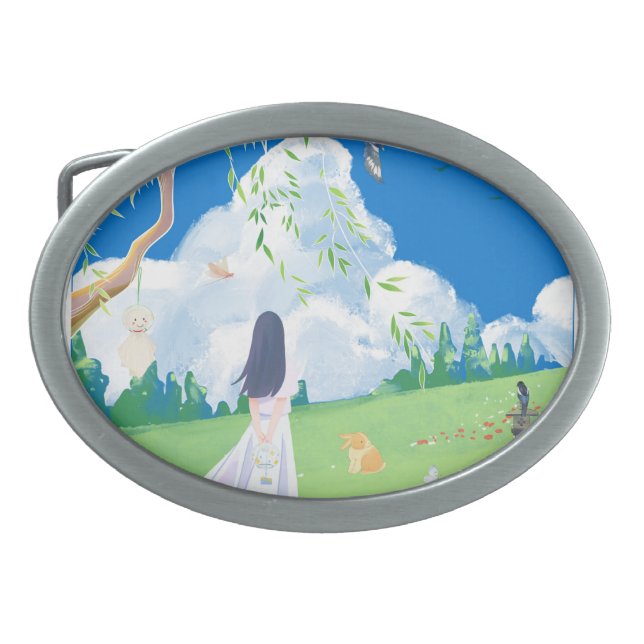 Minimal Morning Belt Buckle (Front)