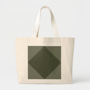 Minimal Moss Green Diamond - Tote Bag