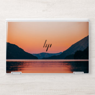 Minimal Mountain Landscape HP Laptop Skin