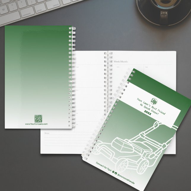 Minimal Mower Logo Green Lawn Care Planner (Minimal Mower Logo Green Lawn Care Planner
)