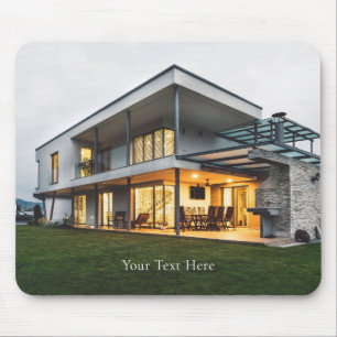 Minimal Nature Photo Modern Mousepad