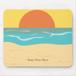 Minimal Nature Photo Modern Mousepad